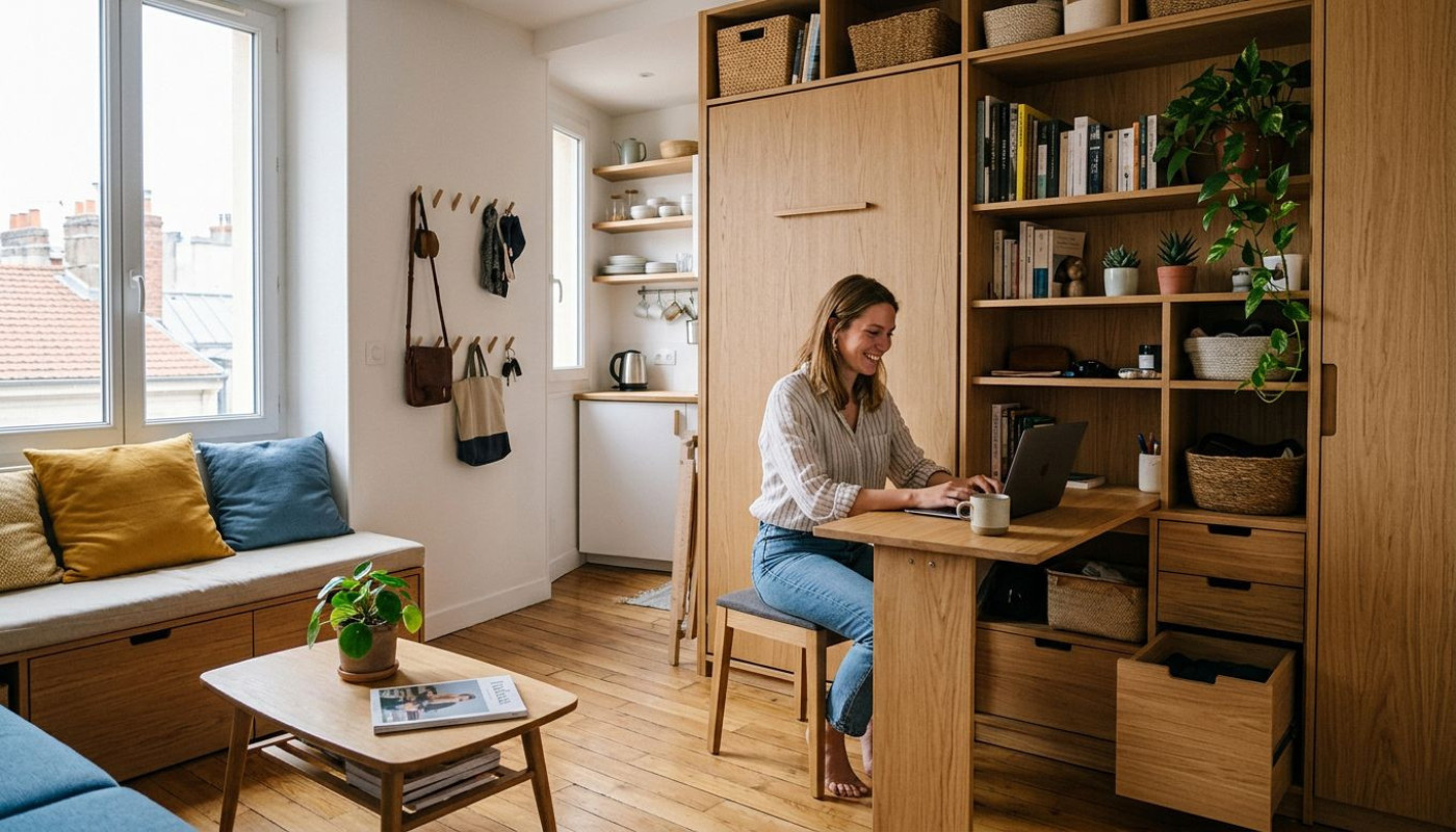 Maximiser l’espace dans un petit logement grâce à des travaux astucieux